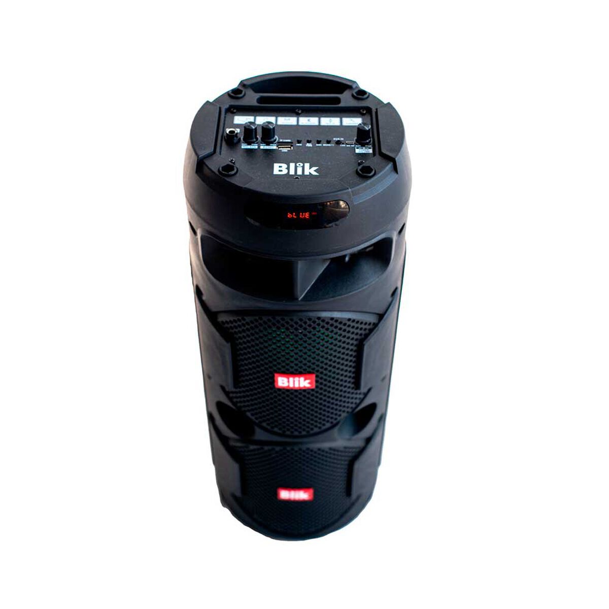 Parlante Minicomponente Bluetooth Blik Screamer 3 Negro Karaoke