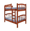 Camarote Madera Texas 1 Plaza + Colchones New Atlantis + Almohadas