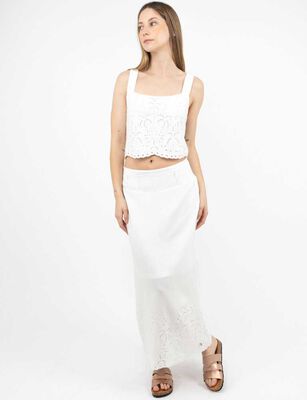 Imagen 2 del producto Blusa Sin Mangas Mujer Zibel Crudo