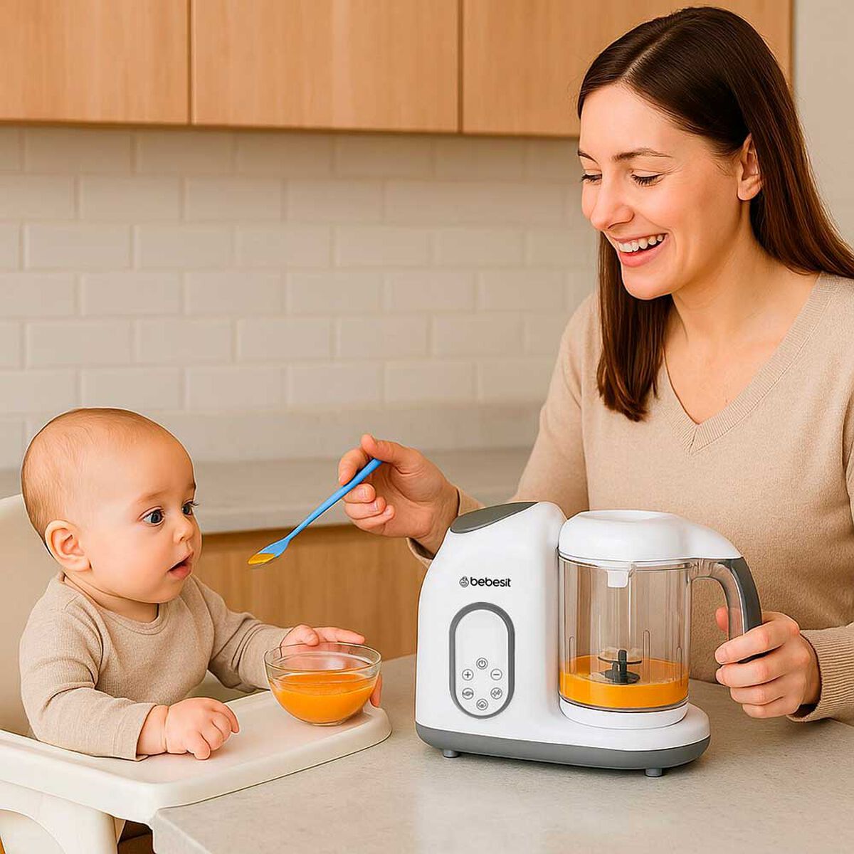 Procesadora de Alimentos Digital Bebesit