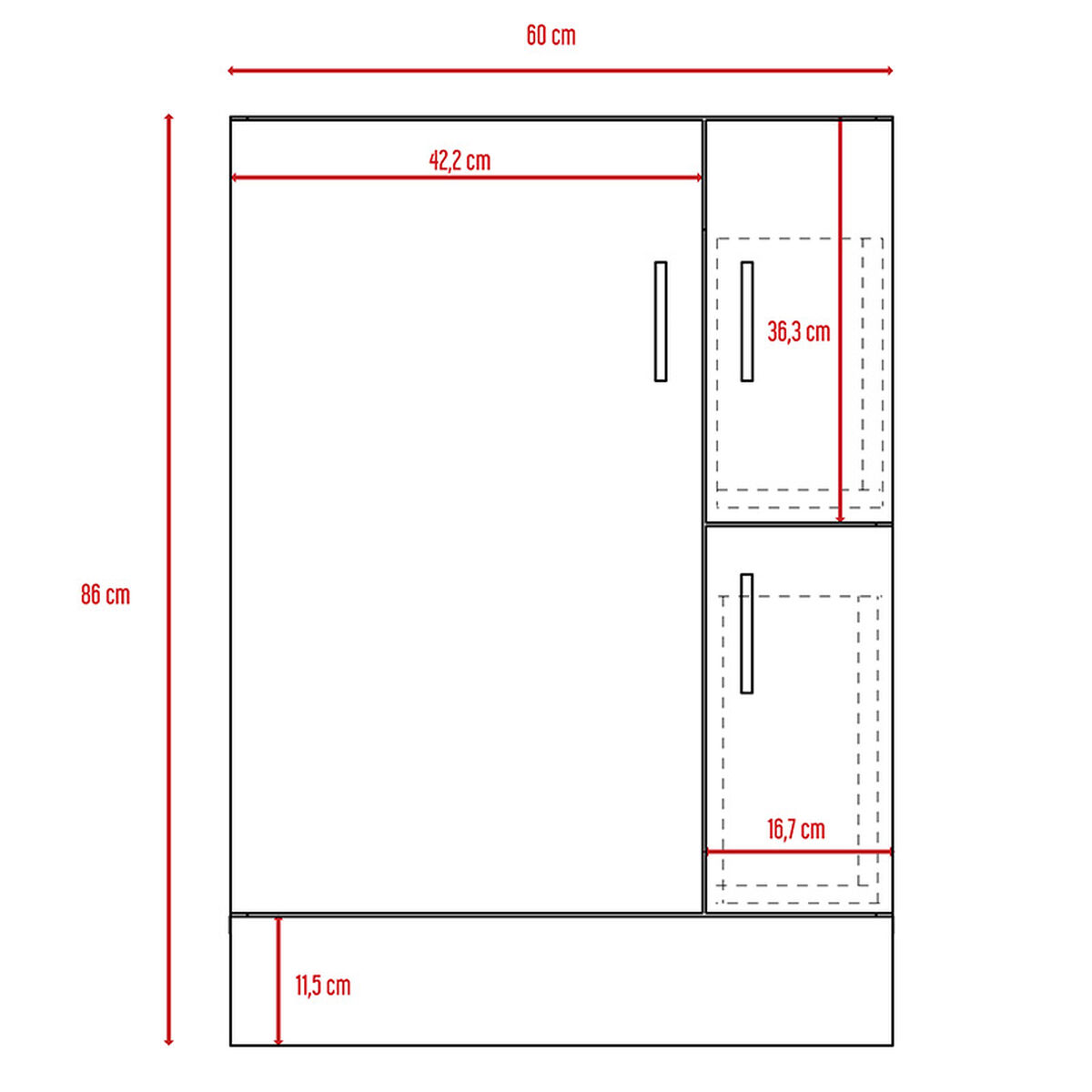 Mueble de Baño Vanguard + Lavamanos