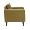 Sillón Bodevir Retro Felpa 1 Cuerpo Verde Musgo