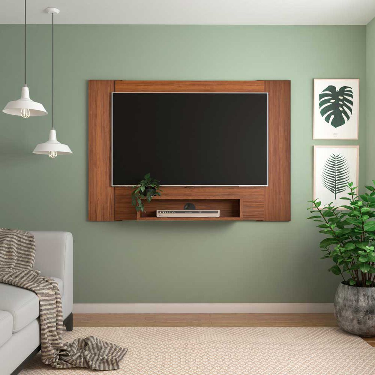 Panel TV Exit Cine Hasta 47" Cedro