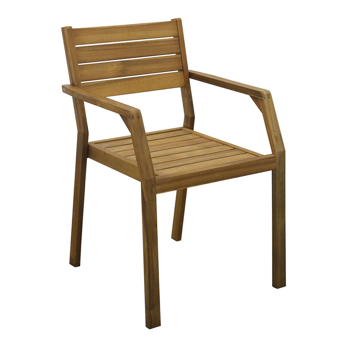 Juego de Comedor para Terraza Vekkahome Zaniah 6 Sillas Café