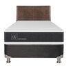 Box Spring CIC 1,5 Plazas New Ortopedic + Respaldo Baker