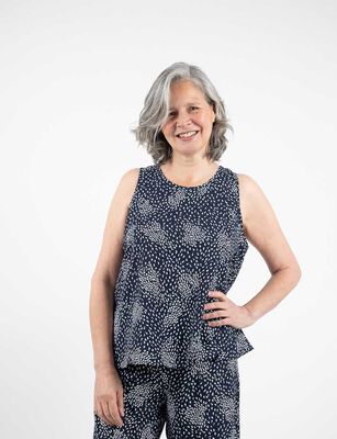 Imagen 1 del producto Blusa Sin Mangas Mujer Portman Club Azul, Morado, Negro