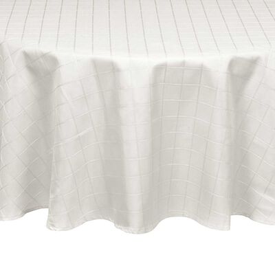 Mantel Redondo Mashini Liso Beige 180 cm