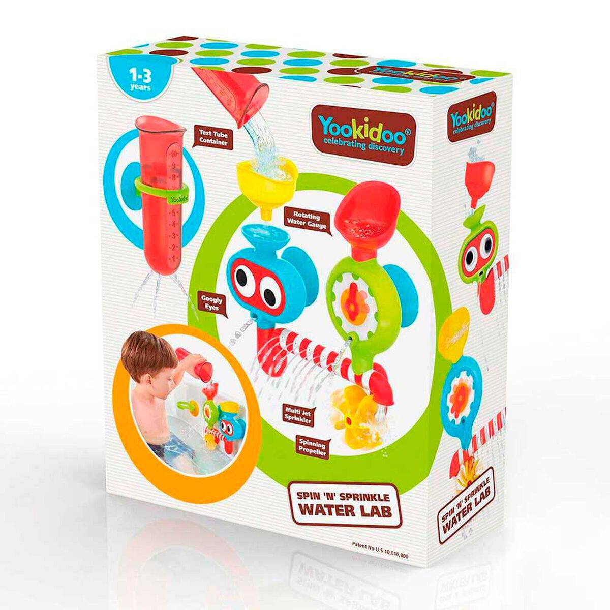 Juguete de Ba&ntilde;o Bebe Laboratorio Yookidoo