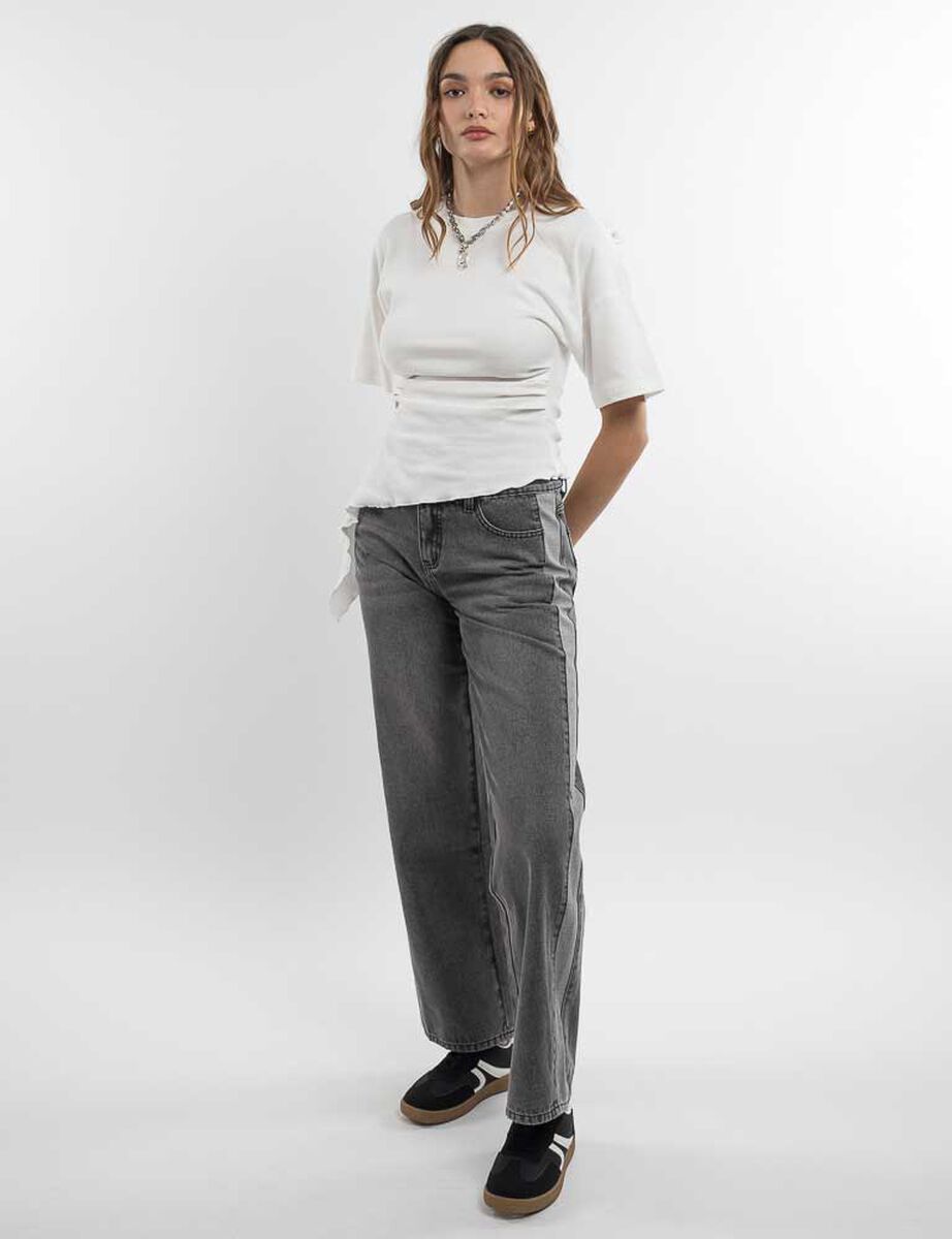 Jeans Straight Estrella Mujer Icono