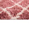 Alfombra Dib Shaggy Design 180 x 275 cm Rosa
