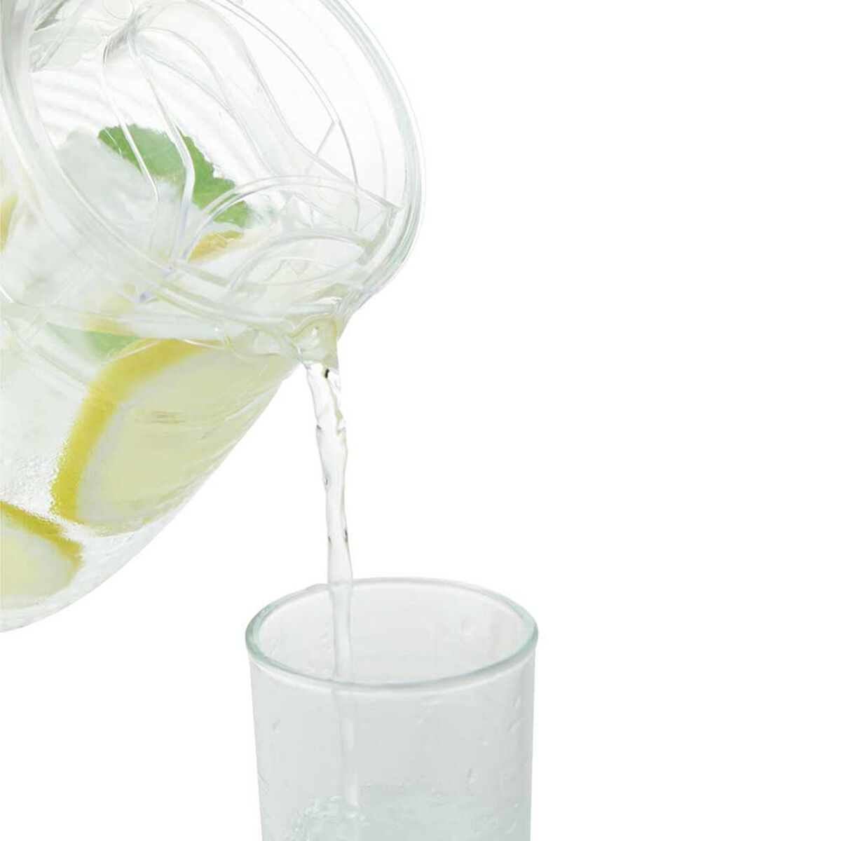 Jarra de Vidrio Fantuzzi 1,5 L + 4 vasos Tutto Per Tavola