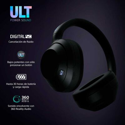 Imagen 2 del producto Audífonos Bluetooth Over Ear SONY WH-ULT900N/BZU Negro