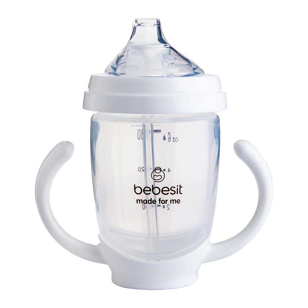 Vaso de entrenamiento Pack x 3 200ml Antiderrame Bebesit