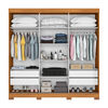 Closet Home Mobili Isabella 3 Puertas 4 Cajones Caf&eacute;