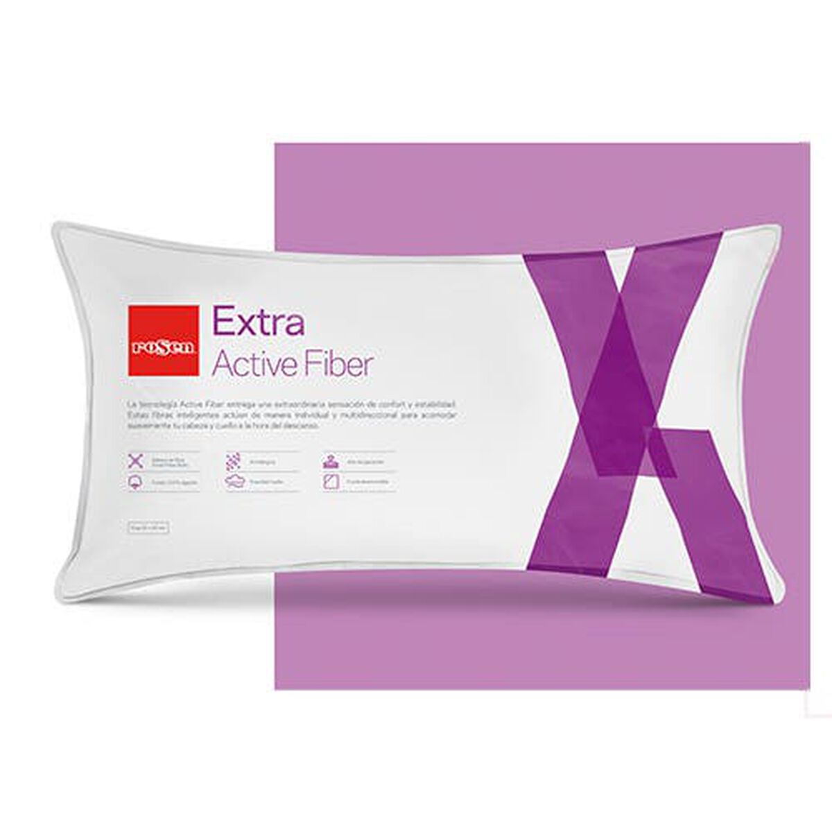 Almohada Rosen Extra Blanco 50 x 90 cm