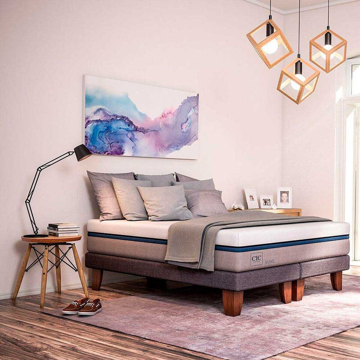 Cama Europea CIC King Balance