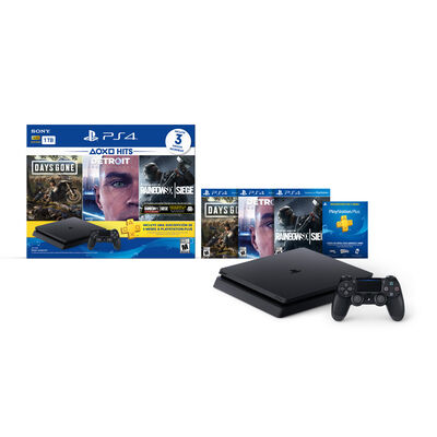 Consola PS4 Hits Bundle 5 1TB + 3 Juegos