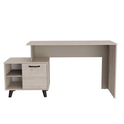 Imagen 2 del producto Escritorio Tuhome Leira Ceniza-Taupe