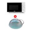 Combo Microondas Thomas TH-18B05 18 lt. + Tapa Protectora para Microondas Plástica Casa Linda Transparente