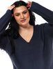 Sweater Cuello V Mujer Extralindas