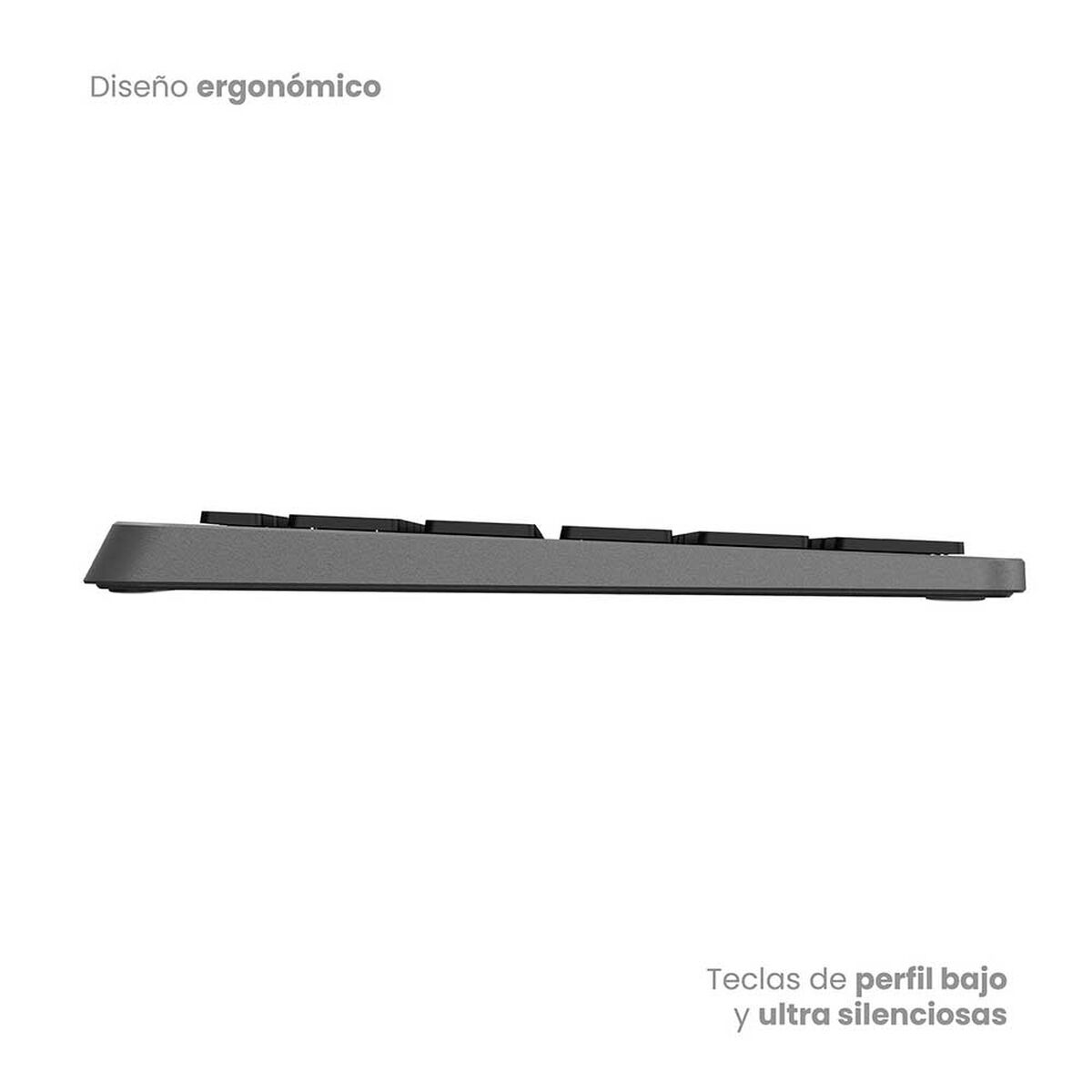 Teclado Inalámbrico Periféricos LEVO Cygna