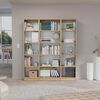 2 Estantes 45 cm + Estante 62 cm TuHome Home Macadamia