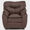 Juego de Living Almore Belén Sofá 2 Cuerpos + Dos Sillones 1 Cuerpo Café