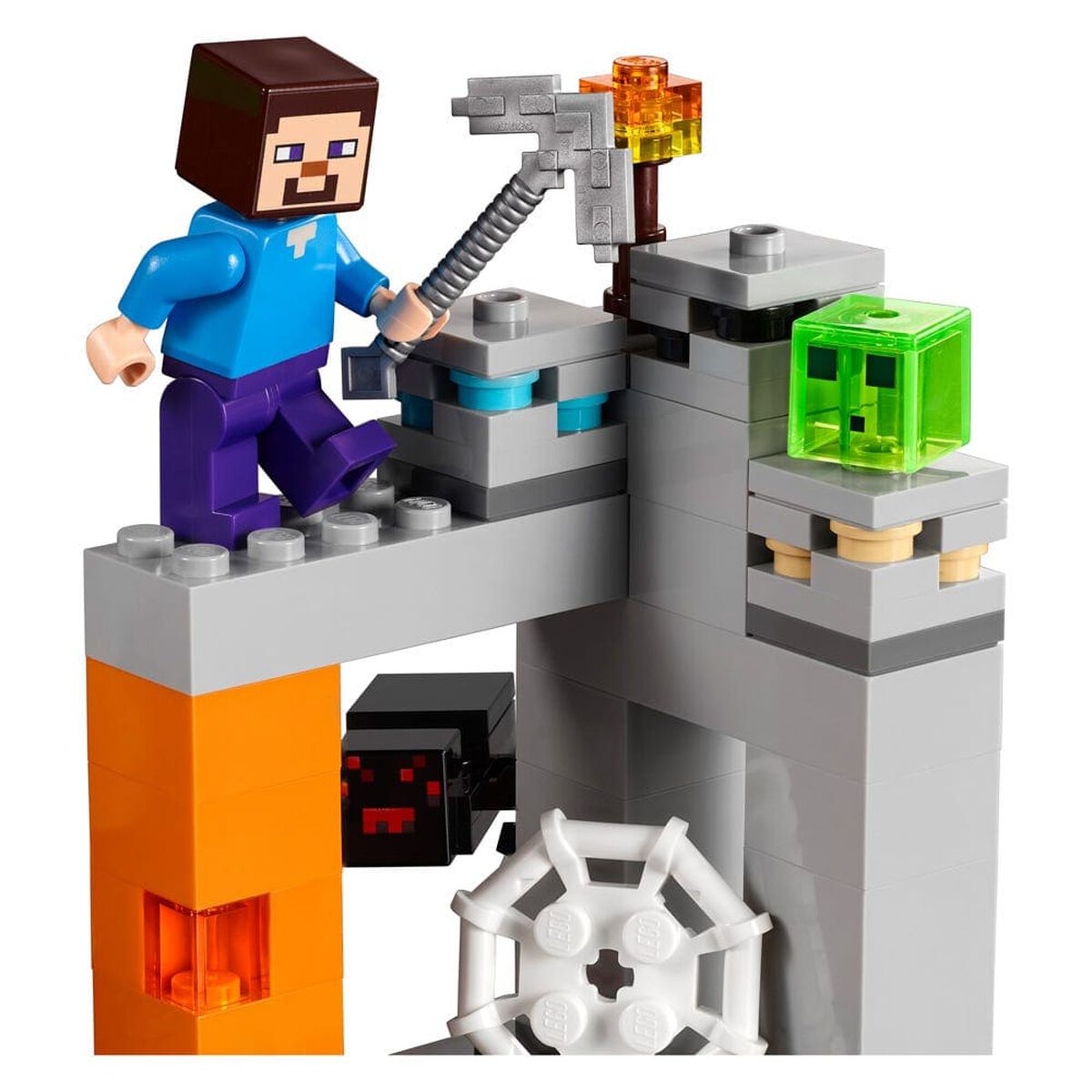 Bloques Lego La Mina Abandonada 238 Piezas Minecraft