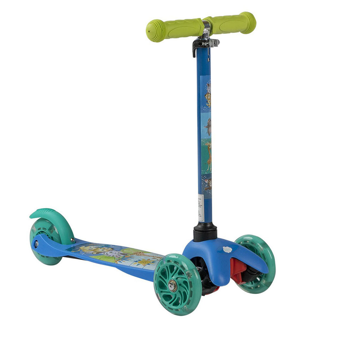 Scooter Micro 3 Ruedas con Luz Madagascar