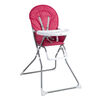 Silla de Comer Plegable Vectra Rosada Bebesit