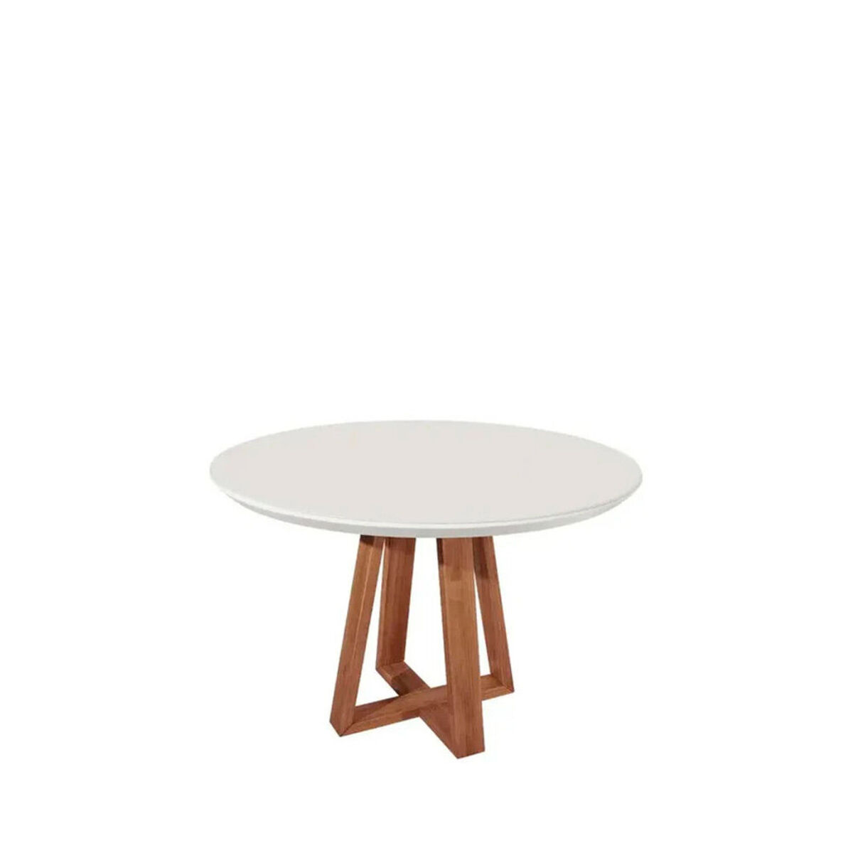 Juego de Comedor Decocasa Bennet Redondo 4 Sillas Beige