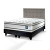 Cama Europea Flex King Majesty + 1 Respaldo