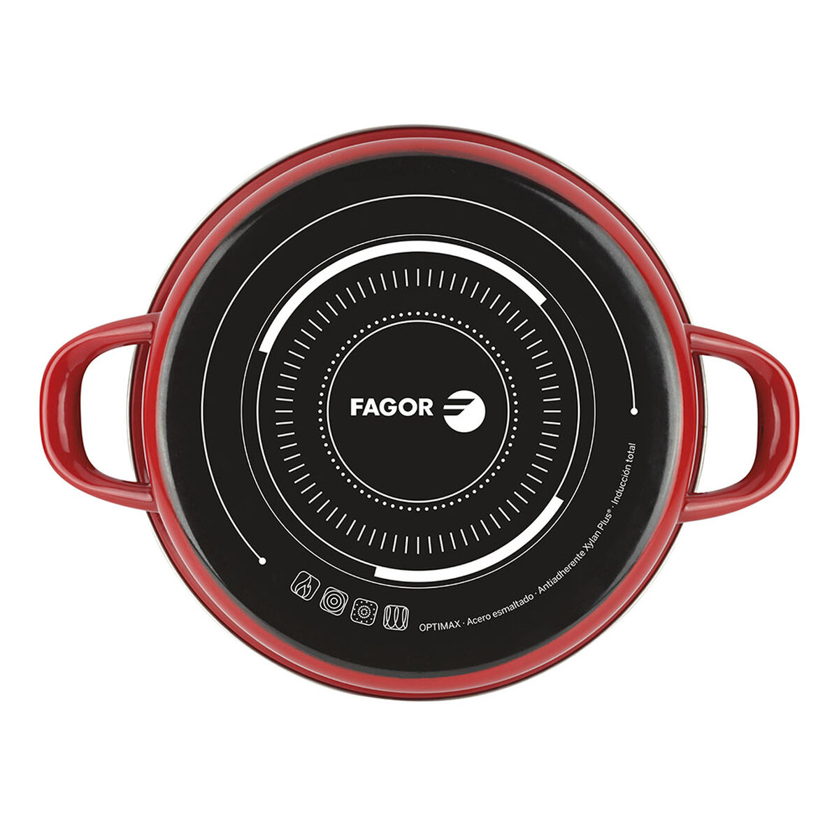 Olla Acero Esmaltado Fagor Optimax 5,8 Lts.