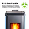 Estufa a Pellet Bosca Hera + Rojo