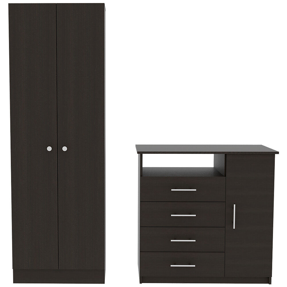 TUHOME Set Clóset + Cómoda