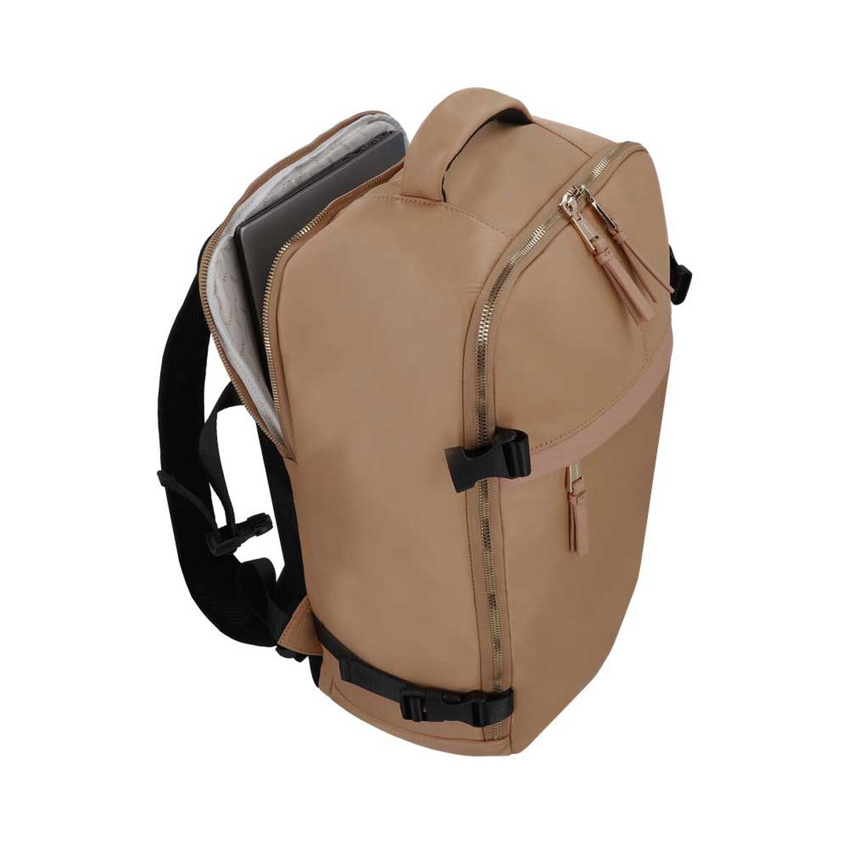 Mochila de Viaje 16" Secret Oxford SC7 Extra Grande Caf&eacute;
