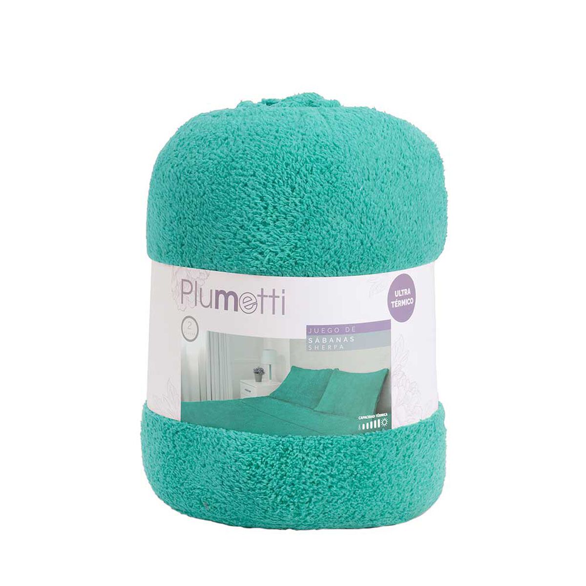 Juego de Sábanas Mashini 1,5 Plazas Liso Calipso