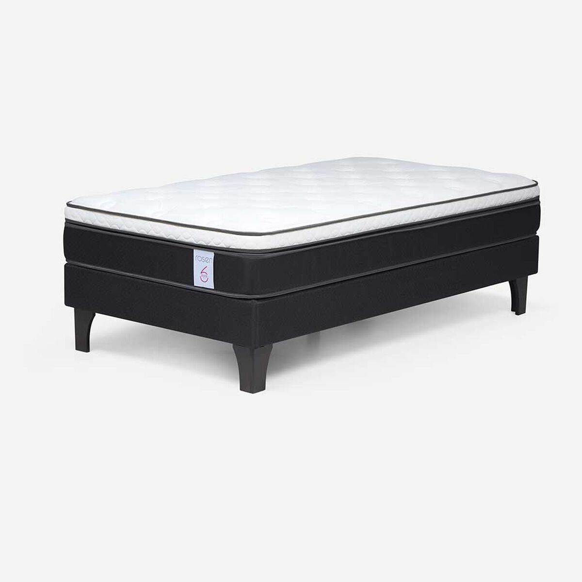 Cama Europea 1 Plaza New Style 6