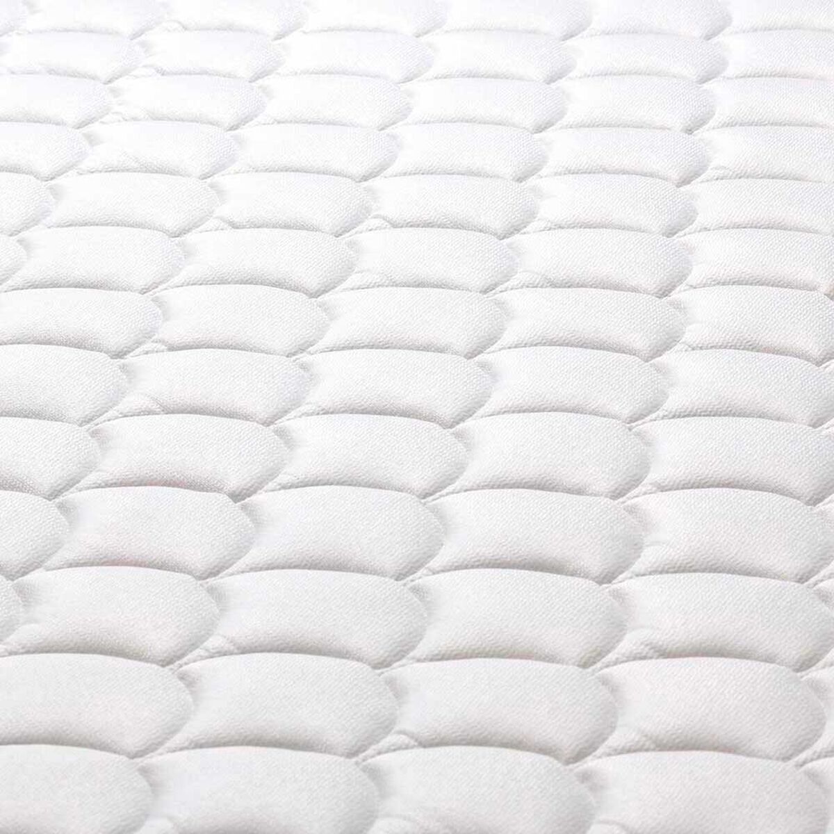 Cama Europea Rosen Base Dividida King Ergo T + Respaldo + 2 Veladores