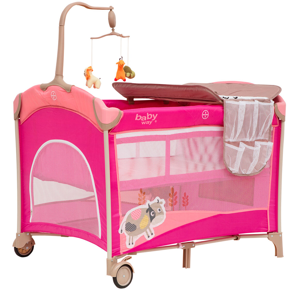 Cuna Corral Pack and Play Baby Way  BW-612R15