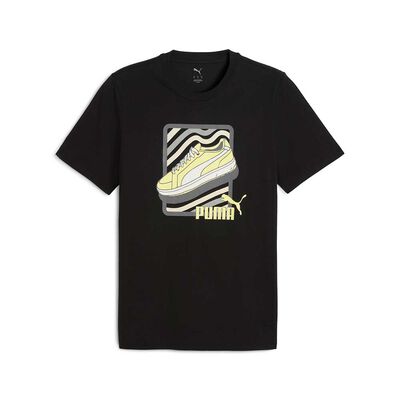 Polera GRAPHICS Sneaker Hombre Puma Negro