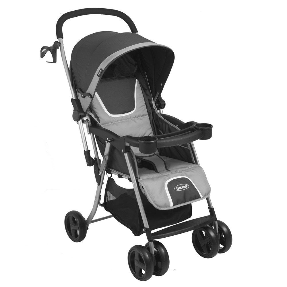 Coche Paseo Bebe Cuna Twister SX Gris Bebesit