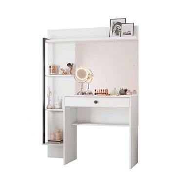 Tocador Di Poretti Encanto 1 Cajón Blanco