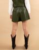 Short Corto Ecocuero Mujer Zibel