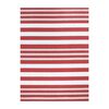 Alfombra Dib Kaleb 50 x 90 cm Rojo