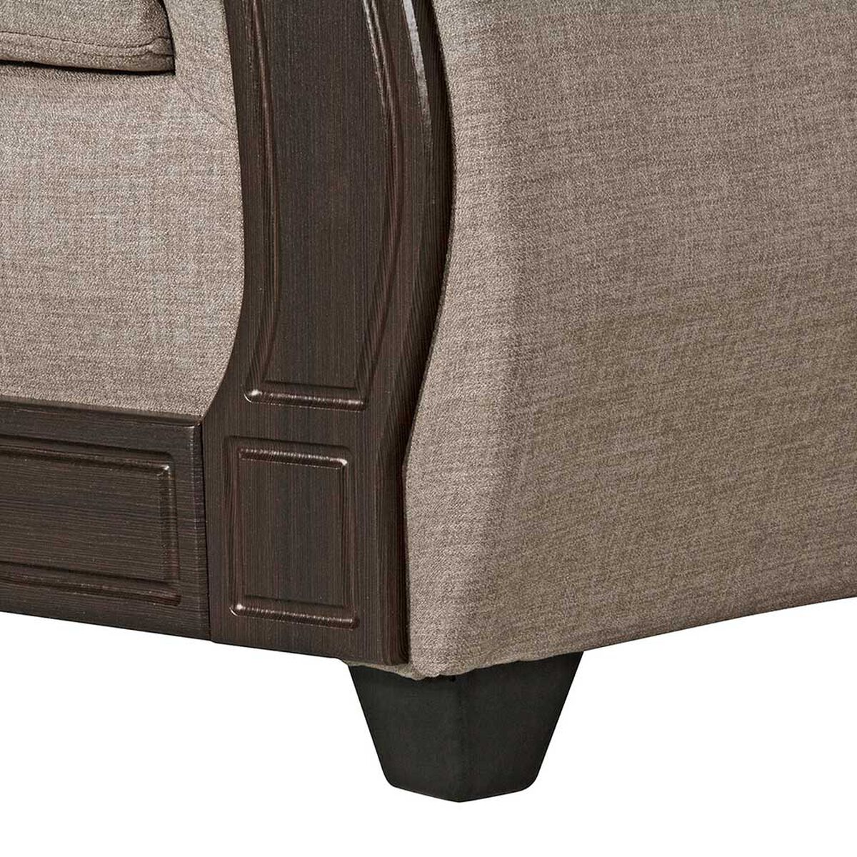 Juego de Living Black Factory Sofia 6 Cuerpos Beige
