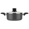 Batería de Cocina Aluminio Fantuzzi Gourmet Gris 6 Piezas
