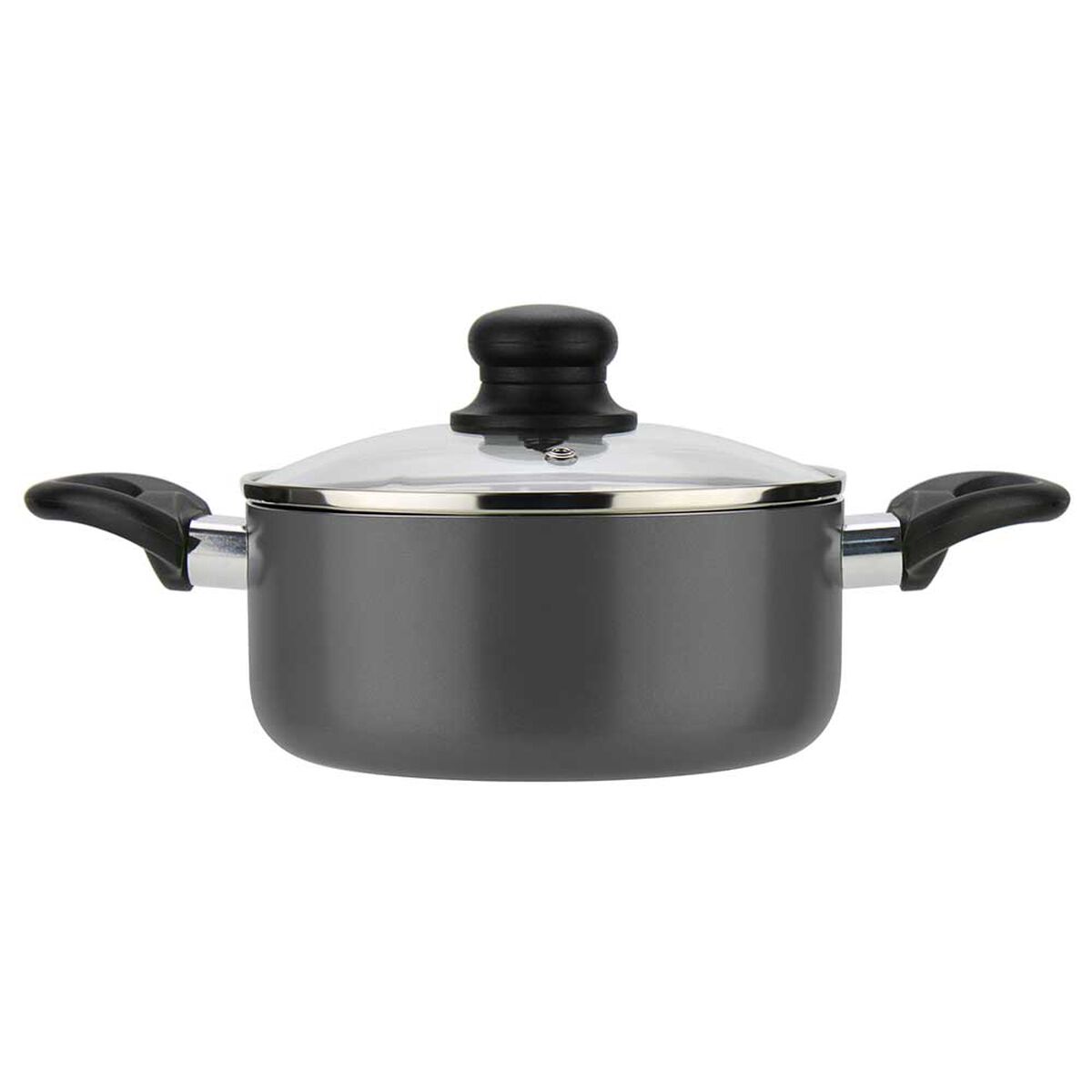 Batería de Cocina Aluminio Fantuzzi Gourmet Gris 6 Piezas