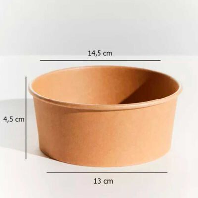 Imagen 2 del producto Envase Bowl De Gaune 500 ML 50 Unidades