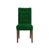Juego de Comedor Latam Home Sevilla Oviedo 2 Sillas + 2 Bancas Velvet Verde